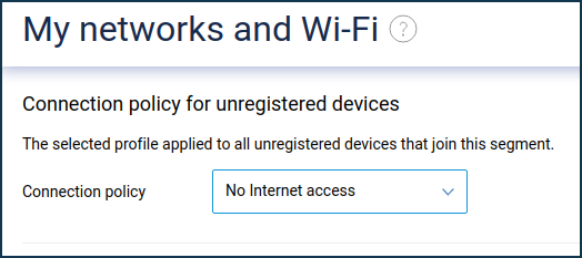 how to stop a device from connecting to network mac address