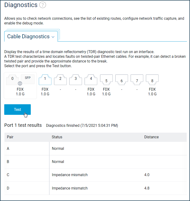 Hardware TDR Ethernet cable diagnostics in Keenetic Peak, Peak DSL, Giant  and Titan (KN-1811) – Keenetic