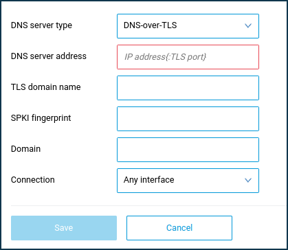 Dns over tls keenetic настройка