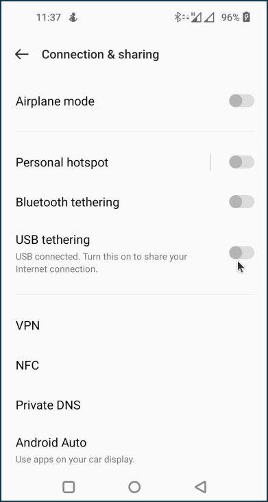 Connecting your phone a a Keenetic router's USB port – Keenetic